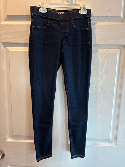 SO Dark skinny denim jeggings size 12 10-12