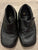 Payless SmartFit Black dress shoes new, size 8.5W velcro closure 8-1/2 (Lil' Kid)