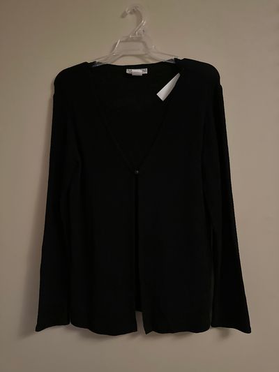 Notations Black Dress Top Women's - S