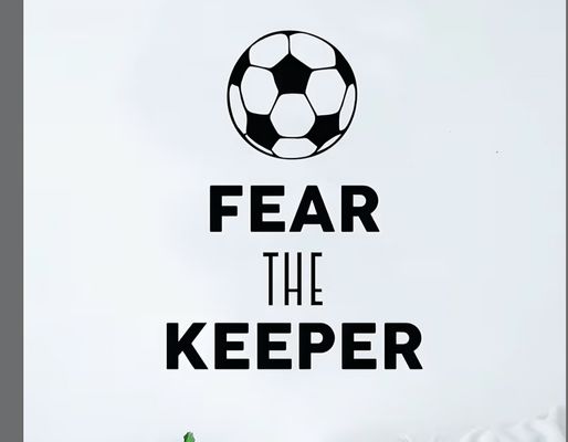 Brand New Fear the Keeper wall sticker