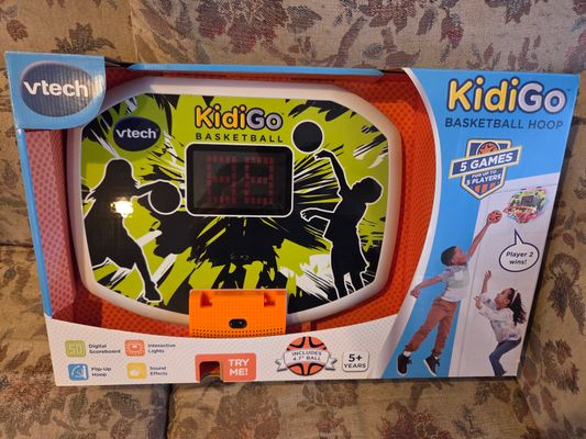 Brand New vtech kidigo basketball hoop