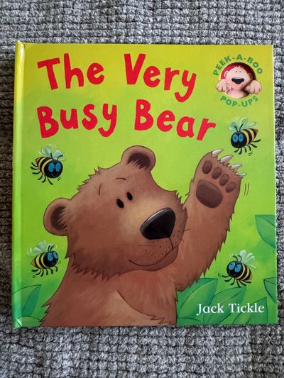 Little Tiger Press NEW- The Very Busy Bear Peek a Boo Book