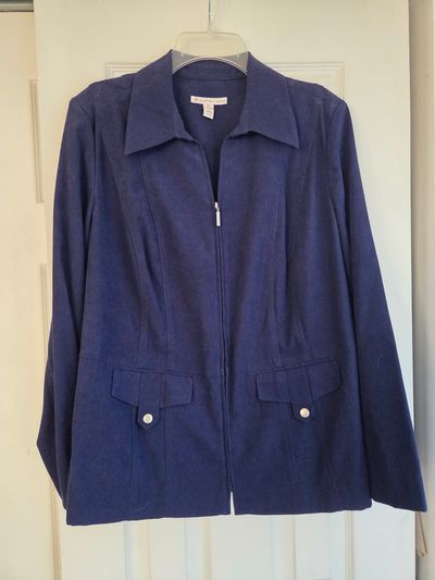 JM Collection Women Jacket Size 16W Women's - XL