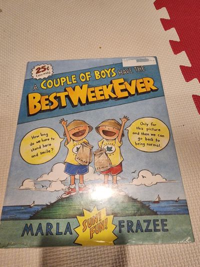 A Couple of Boys Have the Best Week Ever," written the book is a Caldecott Honor winner.