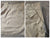 ST. MARK'S Beige skirt with raffle detail on pockets, office wear Women's 10