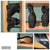 Frank Sarto Suede black booties lace up back 9 (Adult)