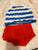 Cat n jack Knit outfit perfect for Fourth of July 18 Months