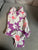 Carters Purple Flower Bathing Suit 9 Months