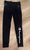 Champion Black leggings- girl size medium
