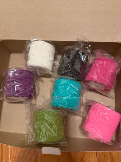 Medical New- 7 rolls of adhesive elastic bandages