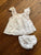 Gap two piece strawberry set  6-12 Months