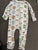 Little Bum Bums pajamas Halloween Bamboo pajamas it's two way zipper good for Halloween 18-24 Months