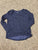 Old navy Navy blue heathered long sleeve shirt 6T/6