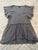 Shein Grey Hi Lo ruffle top SL Women's - L