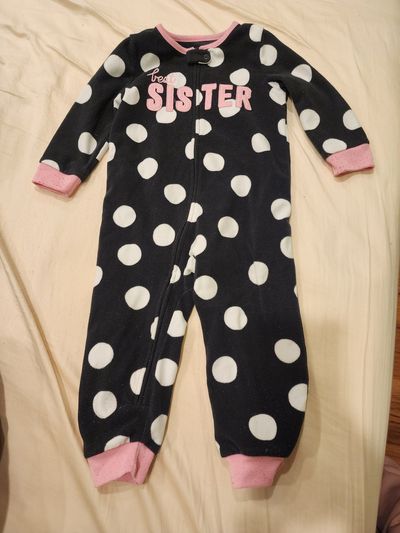 Carter fleece footed sleeper, 18-24 Months