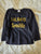 Long sleeved shirt black/sparkle  6T/6