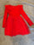 Cat&jack Red long sleeved dress 2T