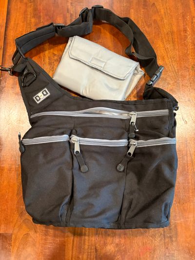 Like New Diaper Dude Messenger bag style diaper bag