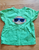 Carter's Like new 12M Tshirt feature a cool monkey wears sunglasses graphi 12 Months
