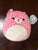 New Antonella Squishmallow cheetah pink