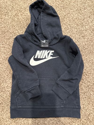 Nike black hoodie sweatshirt  18 Months