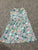 Carters Teal unicorn floral dress 7-8