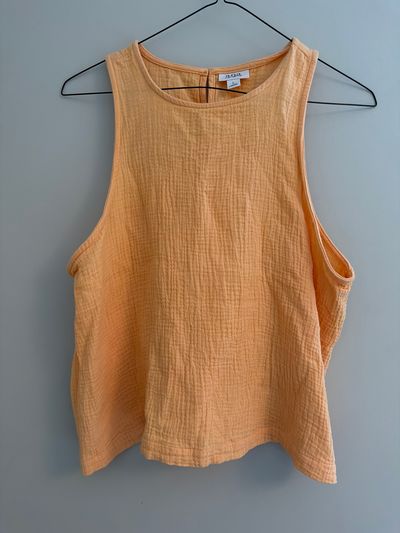 Ana Soft Orange Creamsicle Tanktop Women's - L
