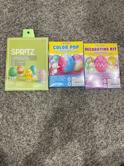 Various Egg dye decorating kit