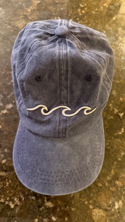 Pier 27 Blue waves Hat M 7 to 7-1/8in