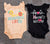 Baby Starters NB bodysuits with ruffles 0-3 Months