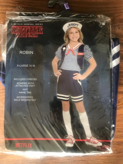 NEW Stranger Things Robin 14/16 xl costume