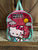 Small Hello Kitty Clear Front Backpack