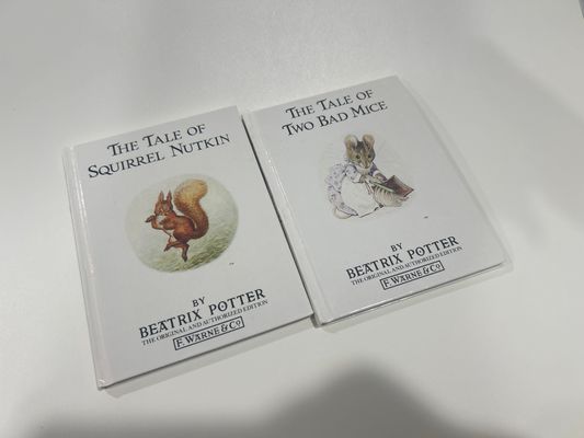 Beatrix Potter set The tale of squirrel nut, and the tail of two bad mice