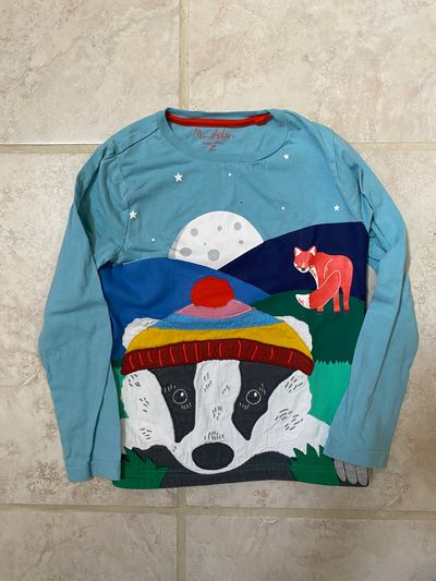Mini Boden Animal Top 7-8