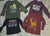 Set of 4 Boys long sleeve shirts  2T