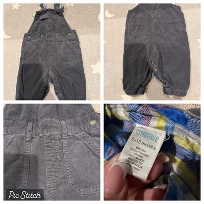 Gymboree Long pant overalls 6-12 Months