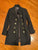 Forever 21 black long coat with gold buttons  Women's - M