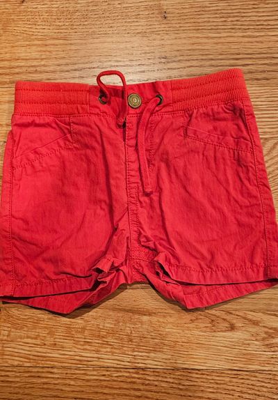 Zara Baby BNWOT bright red size 3-6M shorts feature quick drying fabric 3-6 Months