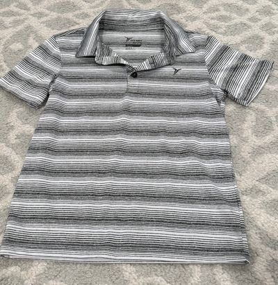 Old Navy Active wear striped polo, very soft, size S, 6/7 6T/6