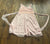 Puppies and roses, pink dress size 10  10-12