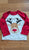 Okie Dokie Fun graphic long sleeves shirt in gray in excellent condition 2T