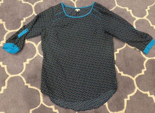 Anika femme 9 Mini prism print 3/4 sleeve blouse Women's - S