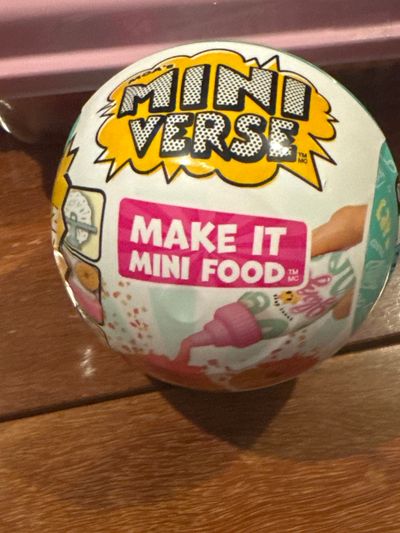 Brand new mini verse make it mini food