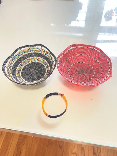 Handmade Handmade bowls and bracelet