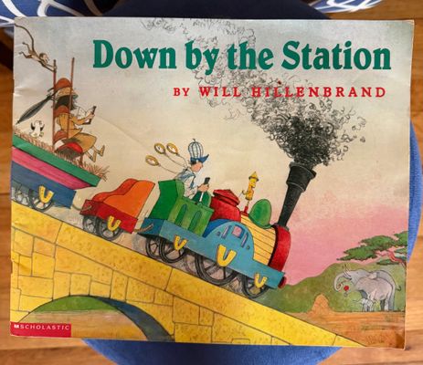 Down by the Station by Will Hillenbrand Scholastic book