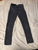 Jordache 5 Sz 12 gray / black skinny denim 10-12