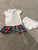 Polo Ralph Lauren White and plaid dress with matching bloomers 9 Months
