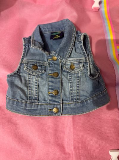Genuine Kids Denim Vest  12 Months