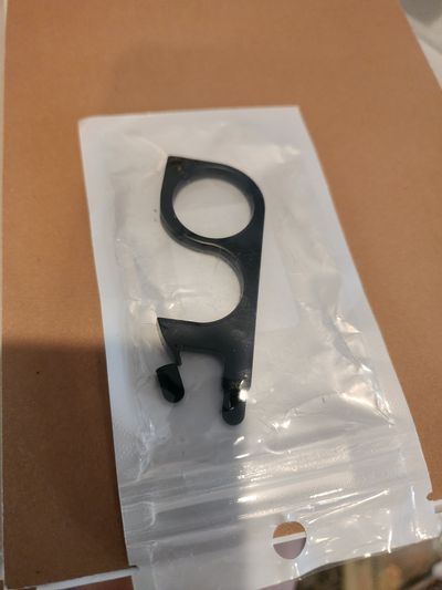 black, multi-purpose, no-touch door opener tool black, multi-purpose, no-touch door opener tool