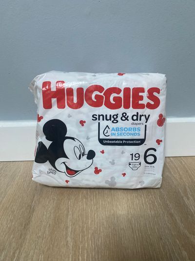 Huggies Size 6. Unopened